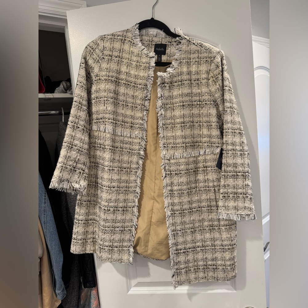 Rafaella Tweed Coat – New with Tags